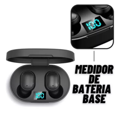 Fone Sem Fio Bluetooth com Sensor LED