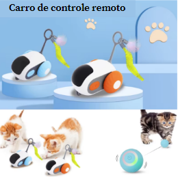 Brinquedo Interativo Inteligente para Pets - PawPlay Racer™